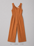 Lace Bodice Wide-Leg Jumpsuit by Stradivarius in Black