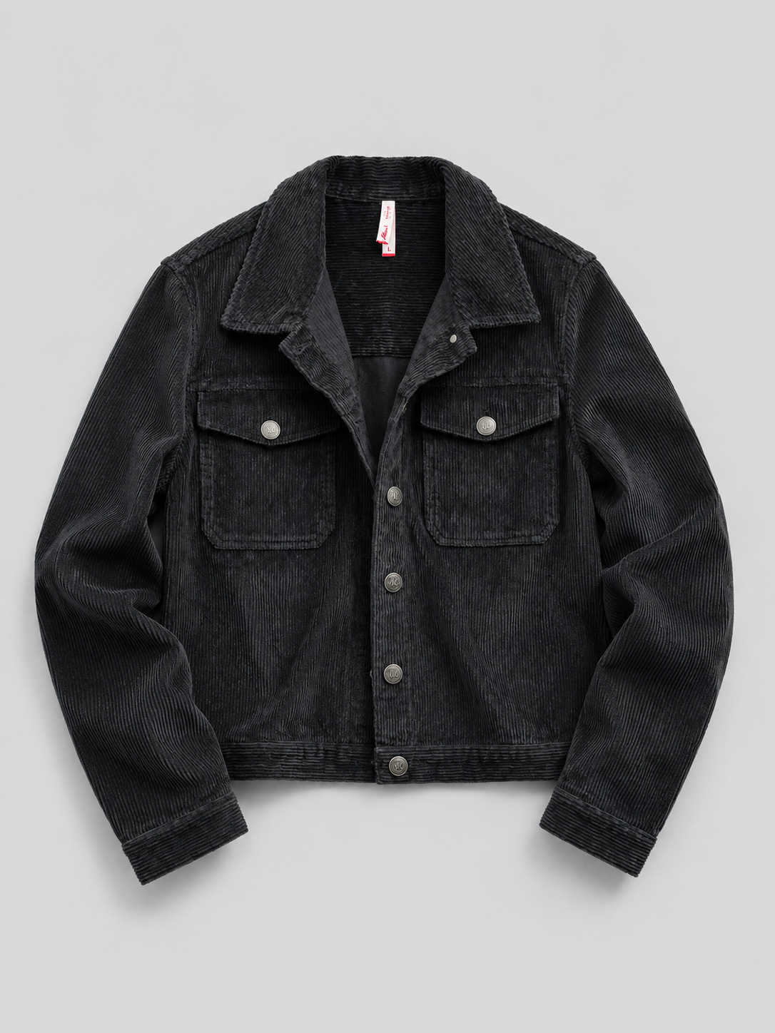 Miss E Studio Corduroy Jacket – Black – M/L