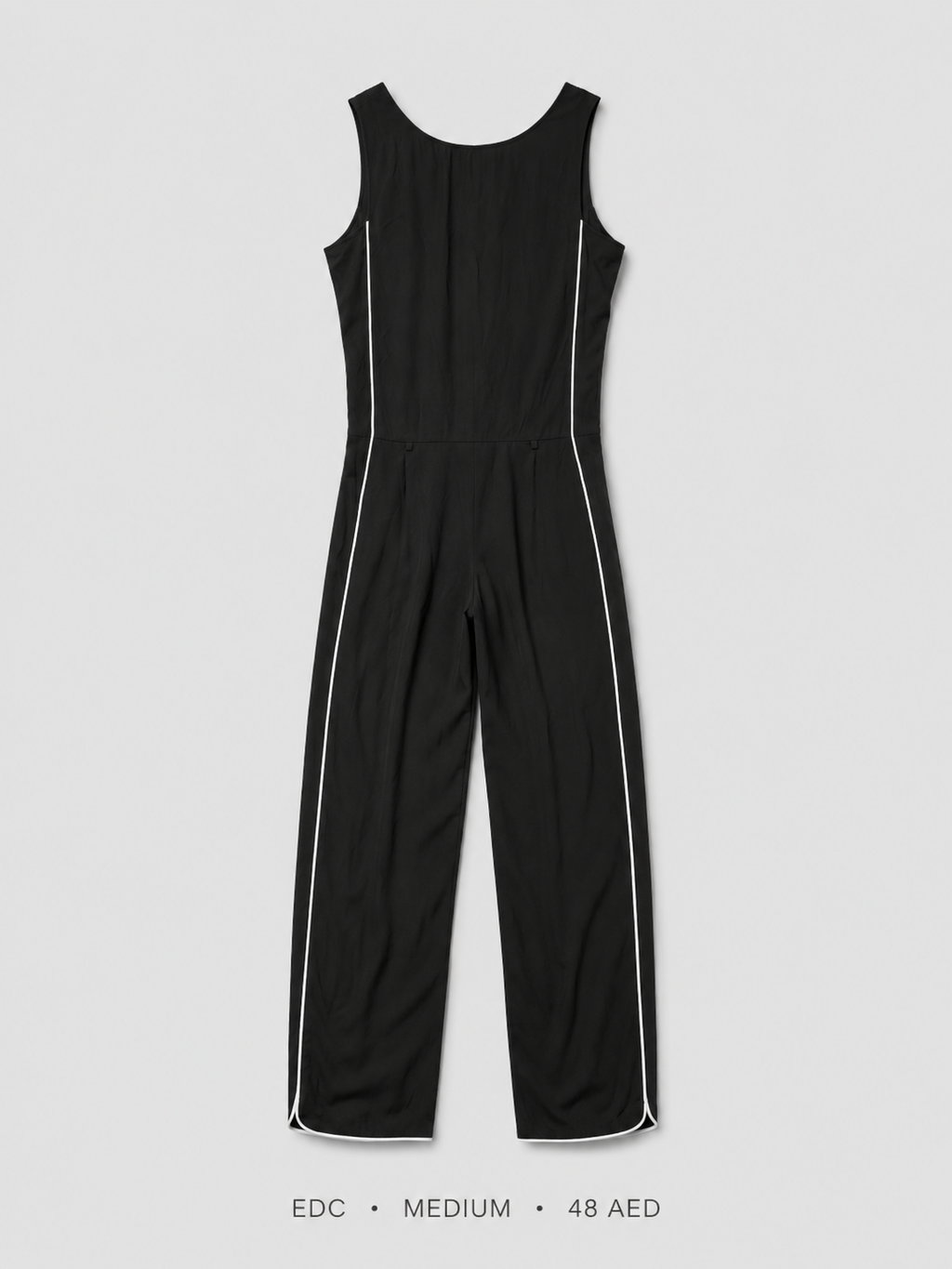 Utility Dungaree Wide-Leg Jumpsuit in Khaki