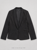 ChicMe Single Button Blazer – XL on Tag Fits Large, black shawl lapel with welt pockets