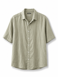Anko linen blend shirt sage green size M