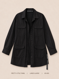 PrettyLittleThing Oversized Utility Shacket – Large / XLarge