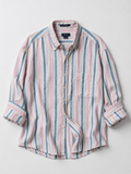 GANT multistripe linen shirt size XL front view