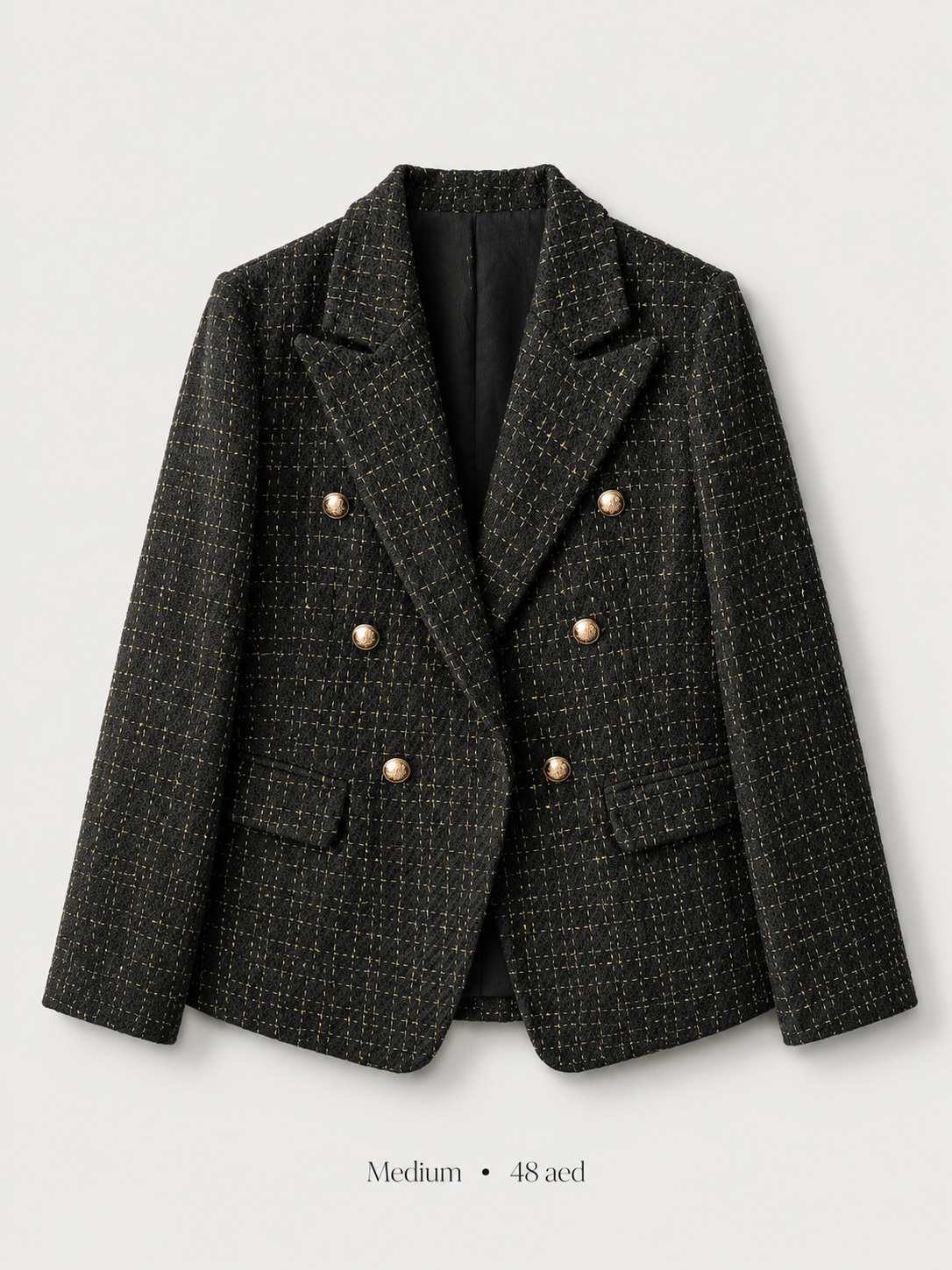 Tweed Blazer – Medium