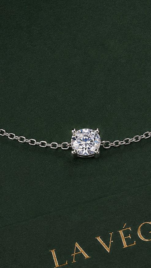 Princess-Cut Moissanite · 3 × 3 mm · 0.30 ct