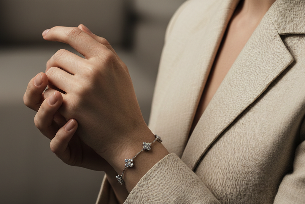 Moody Taupe - Clasped Hands